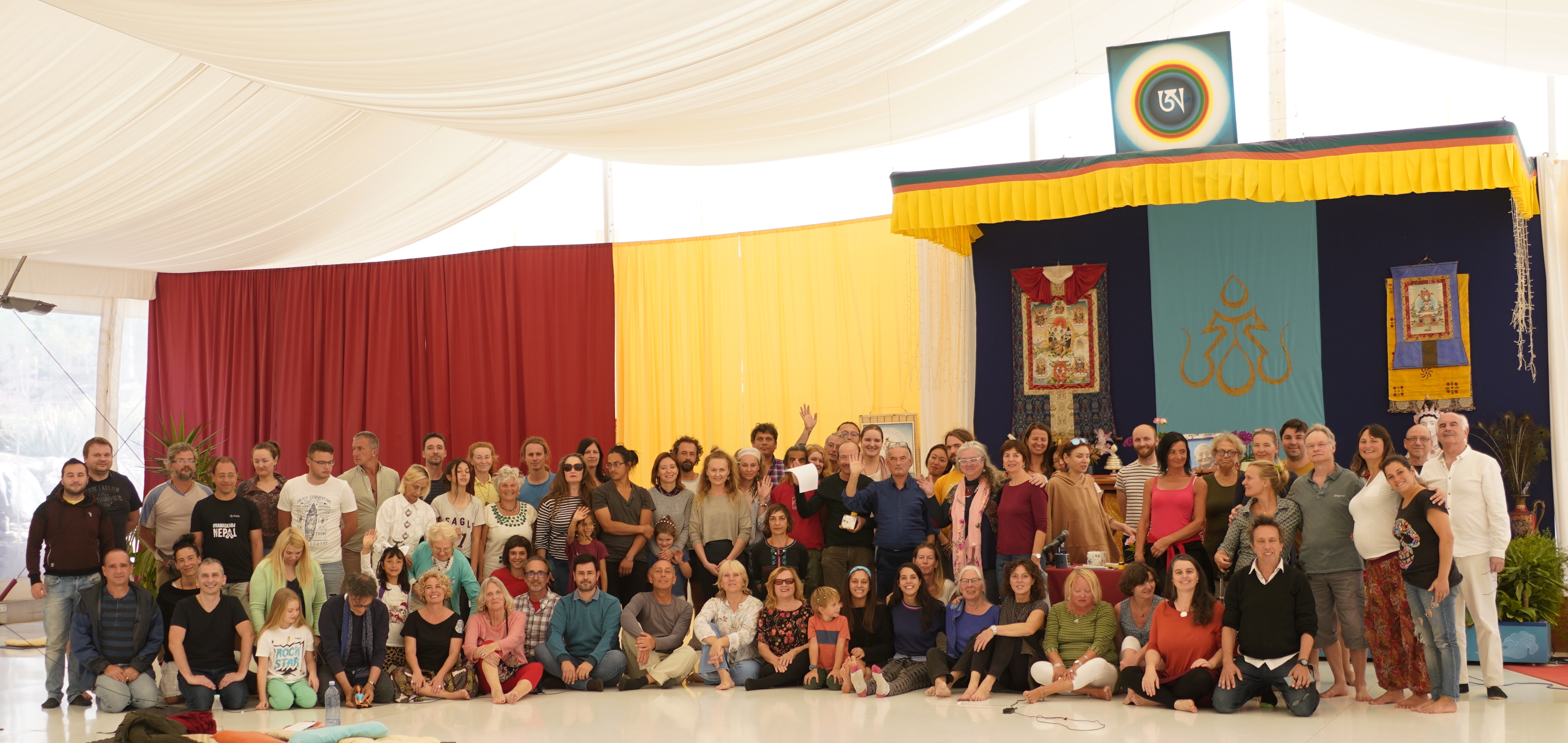 End of the Year Retreat at Dzamling Gar