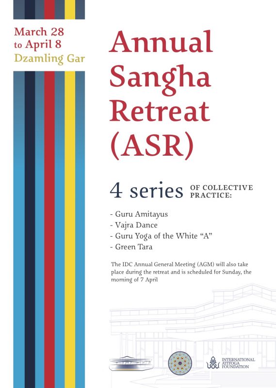 IDC Annual Sangha Retreat (ASR)