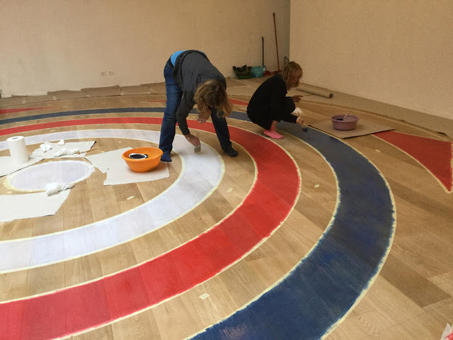 creating vajradance mandala zhenphenling