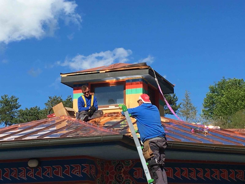 Update on the Maintenance of the Merigar West Gönpa