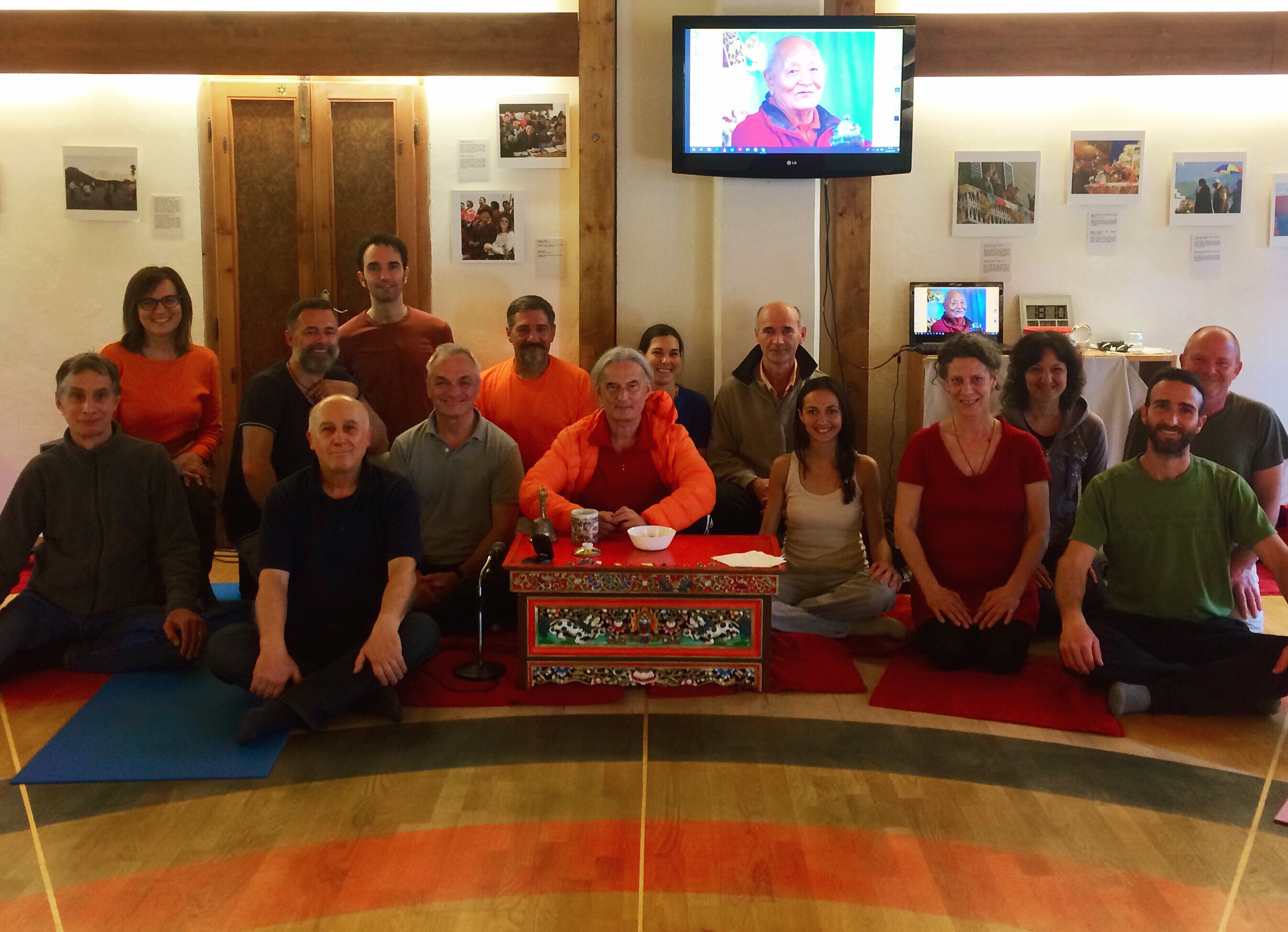 Explanation and Practice Retreat in Merigar, “The Power of the Fluid State of Mindfulness”