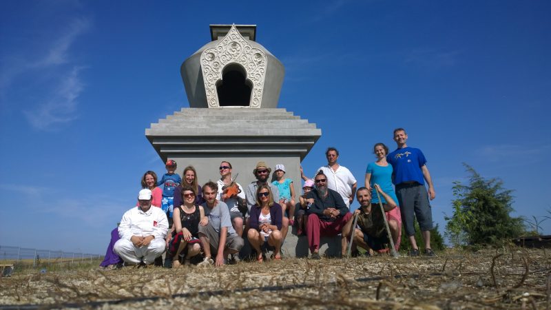 Fundraising for Finishing the Second Stupa at Merigar East