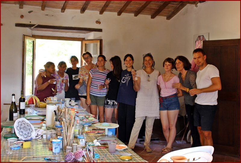 ceramic courses merigar