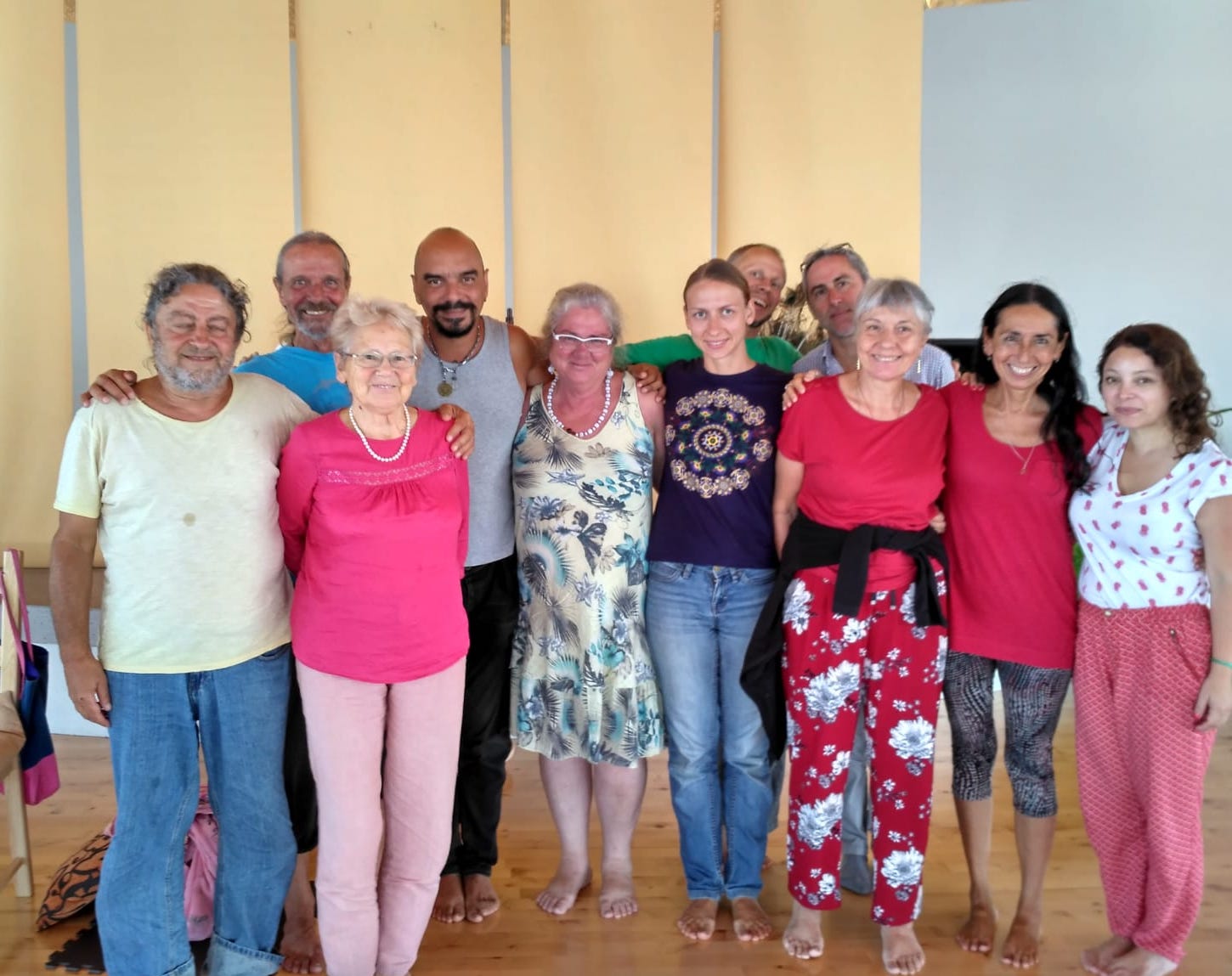 Santi Maha Sangha and Vajra Dance Retreat at Dzamling Gar