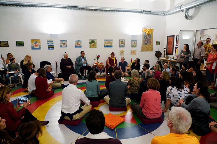 Drugu Choegyal Rinpoche at Zhenphenling Rome