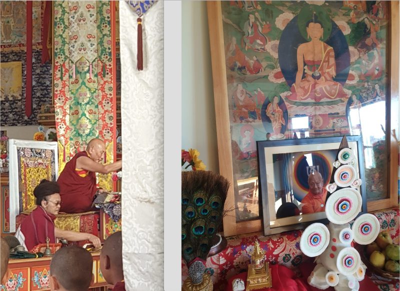 Honoring Chögyal Namkhai Norbu in India