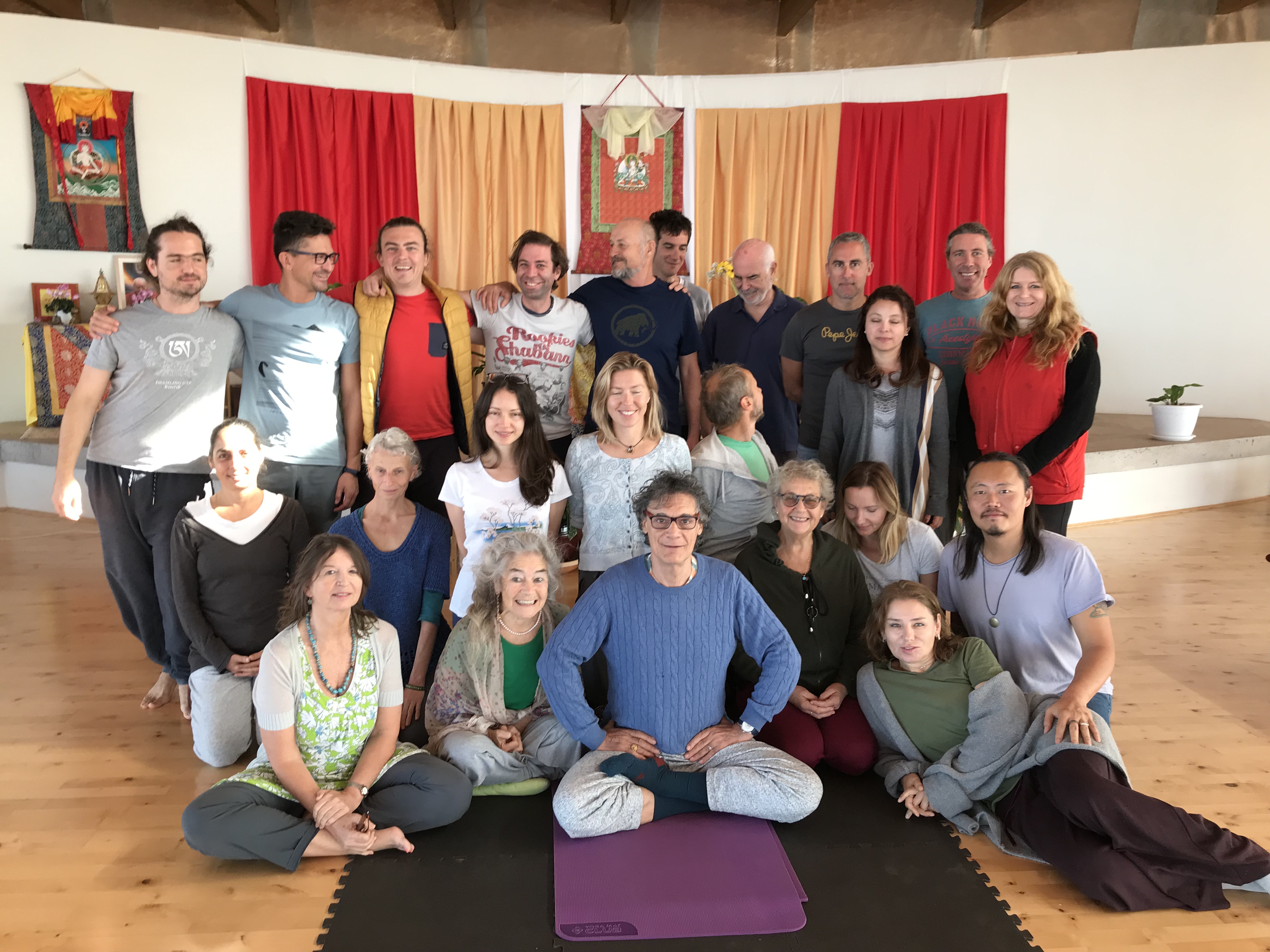 Sangha Retreat at Dzamling Gar