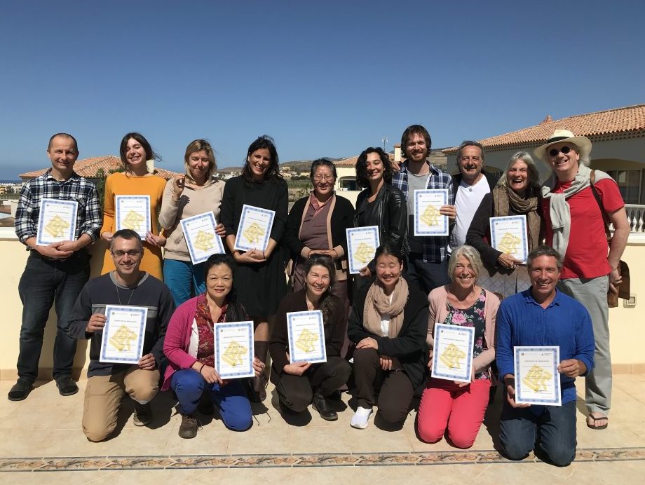 Graduation Third Level Diet and Behavior Course at Dzamling Gar