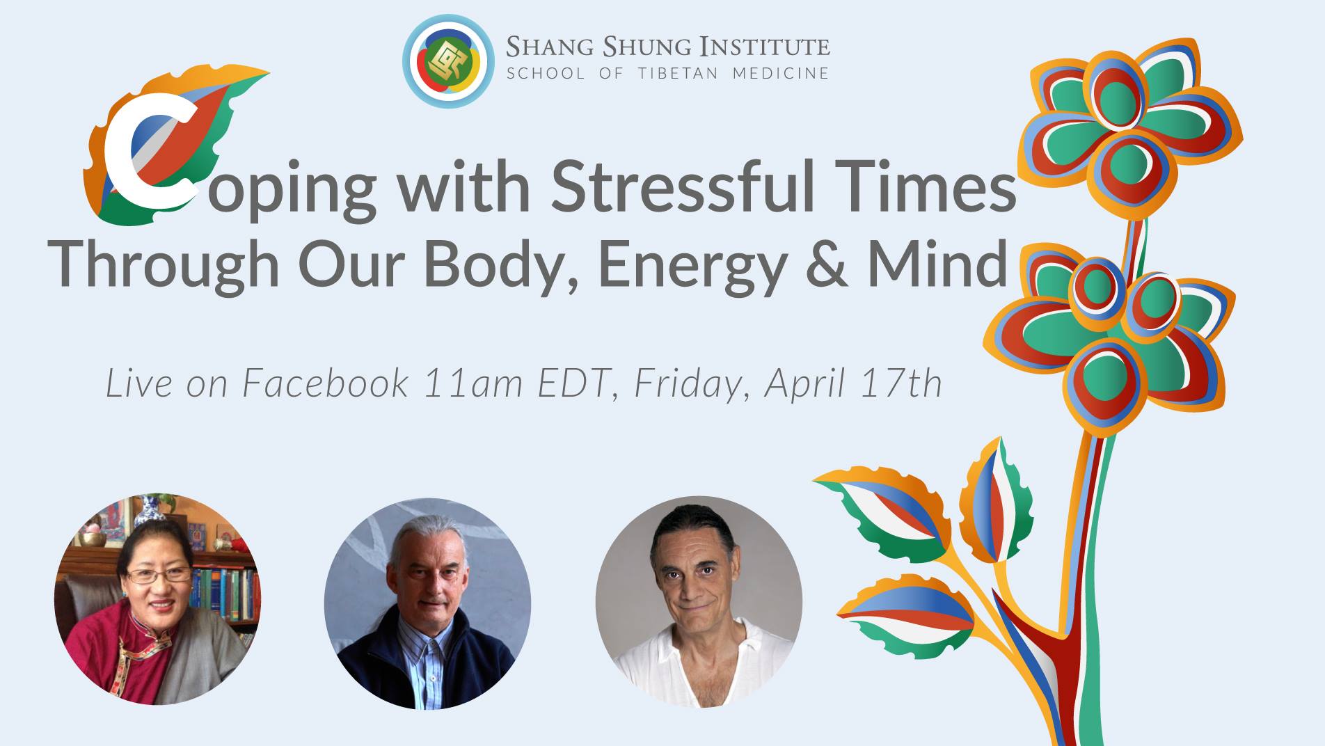 TOMORROW: Free Live Webinar: Insights and Strategies for Coping with Stress.