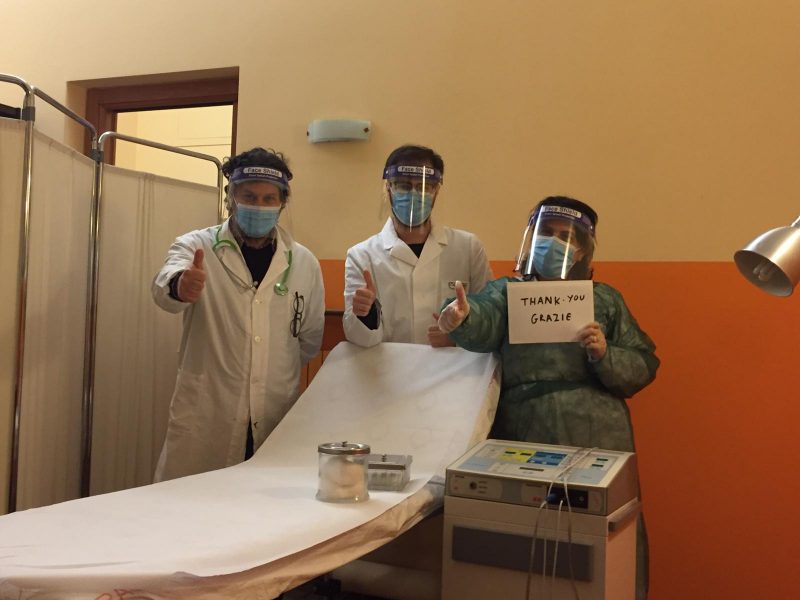 donations china PPE
