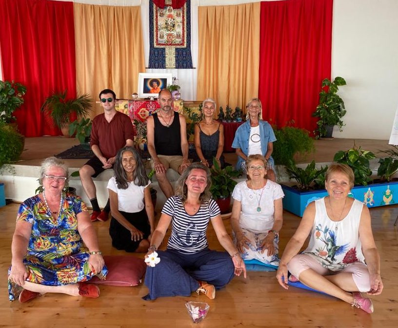 Study and Practice of the Dance of the Song of the Vajra at Dzamling Gar
