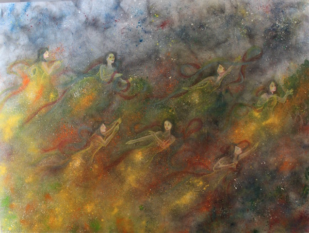 ‘Shapes and Sounds’ Art Exhibition at Merigar