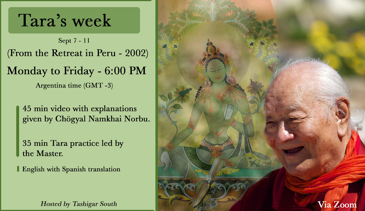 Replay of Chögyal Namkhai Norbu’s Retreat on Green Tara