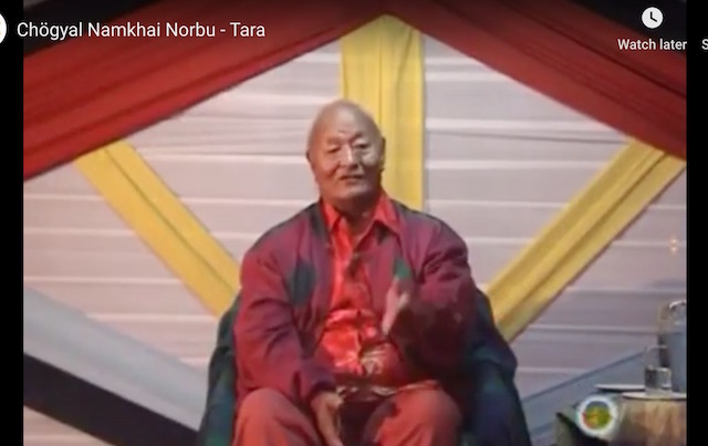 Tara Practice Webcast & Video of the Master