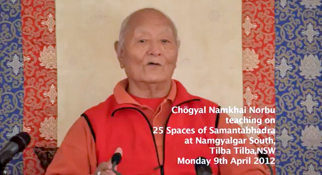 Translations of Rinpoche’s Recorded Teachings on 25 Spaces