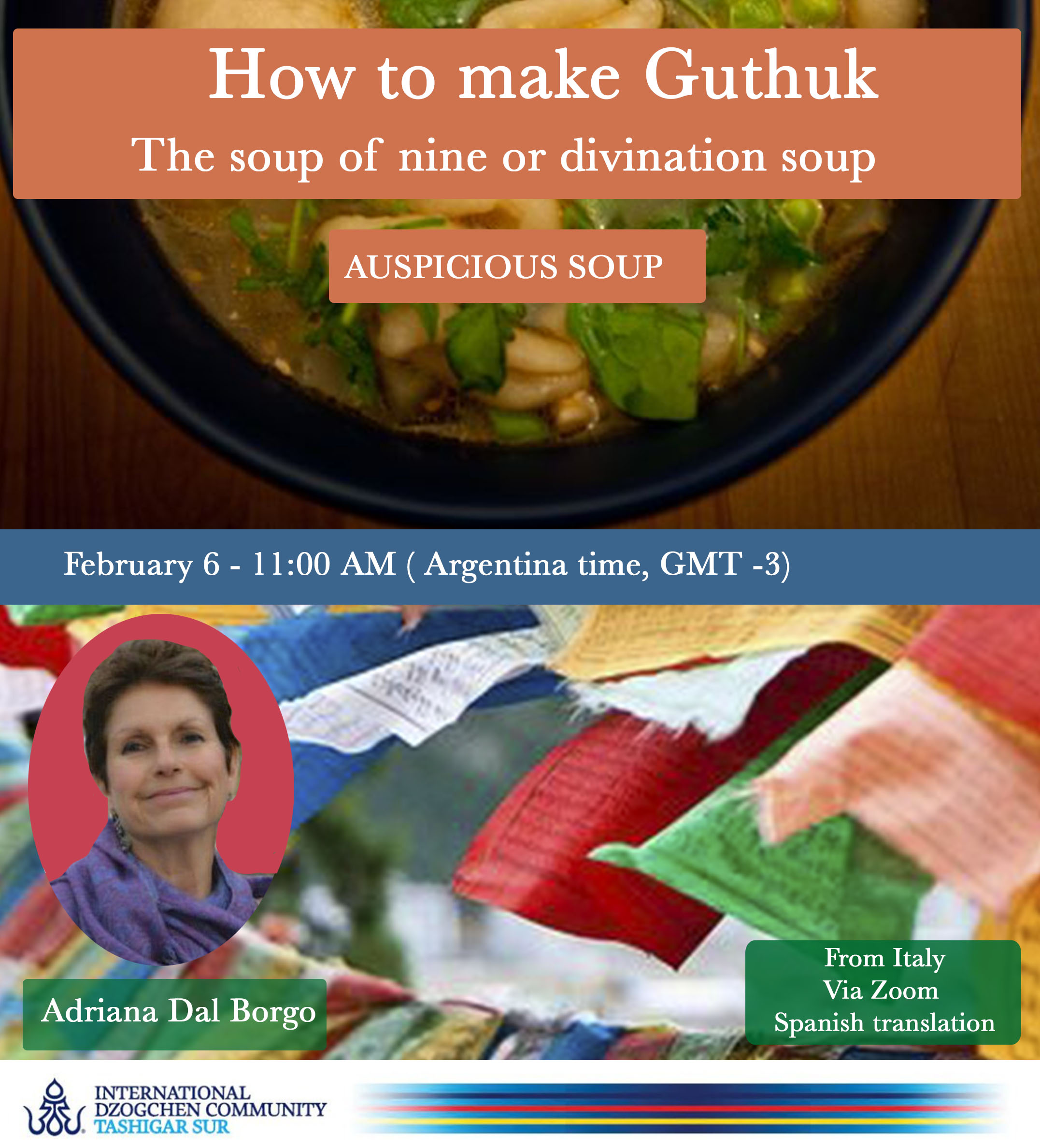Tashigar South: Special Session with Adriana Dal Borgo