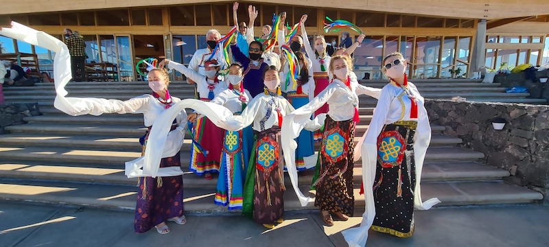 Celebrating Losar 2021 at Dzamling Gar