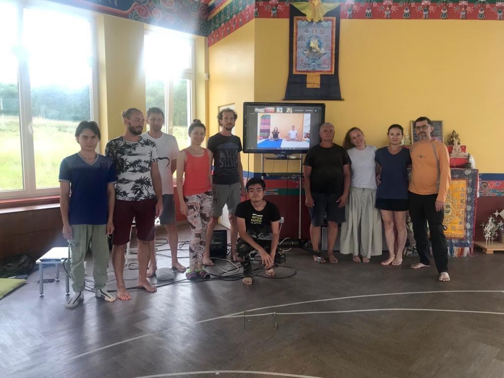 Yantra Yoga with Fabio Andrico at Kunsangar South