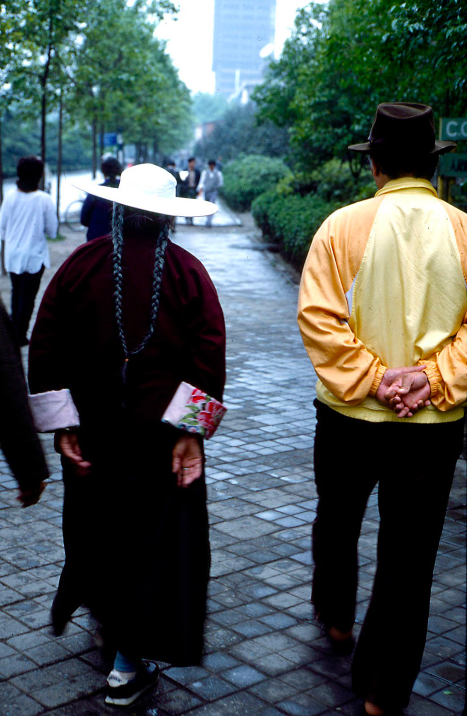 Chögyal Namkhai Norbu in Chengdu in 1988