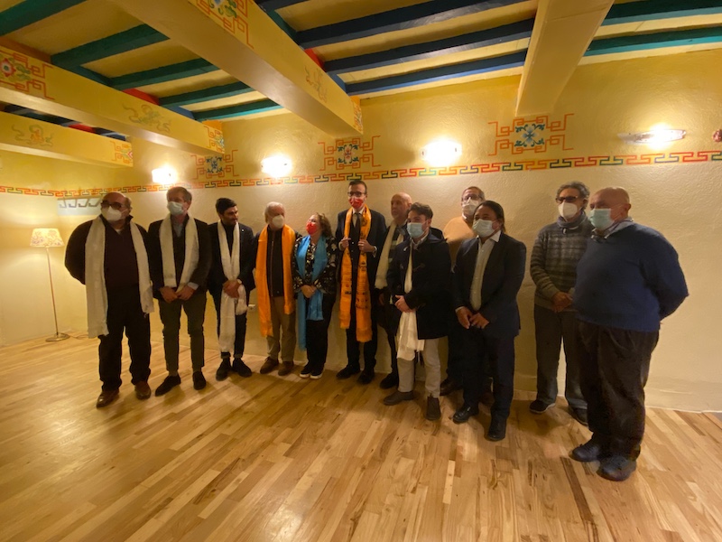President of Tuscany and Local Mayors Visit Merigar