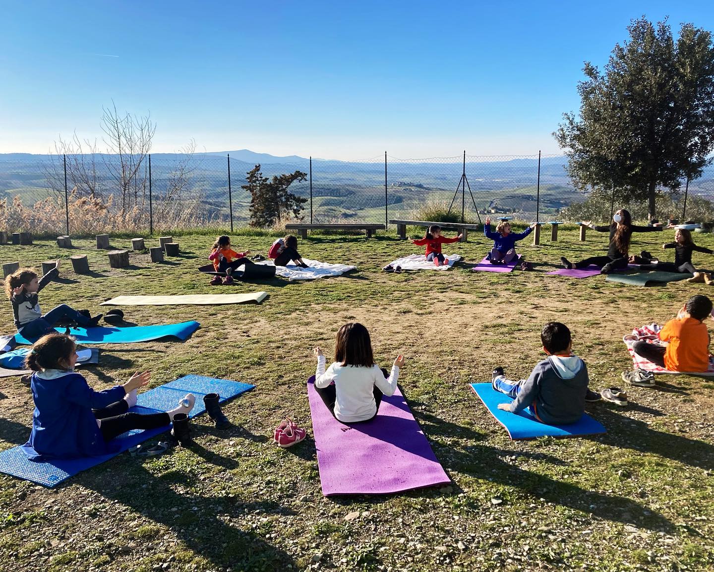 Kumar Kumari course in Montenero, Italy
