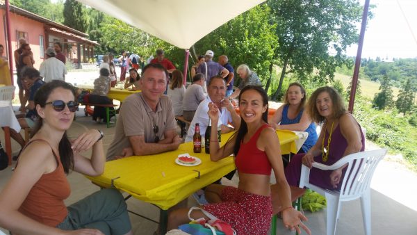 First Summer Picnic at Merigar West