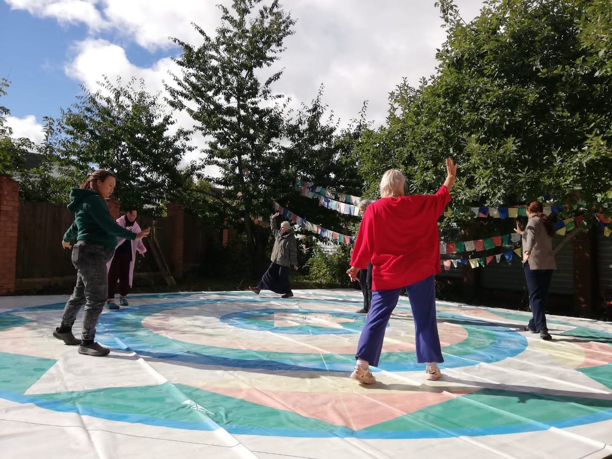 Dance of the Song of the Vajra at Wodsalling, Russia