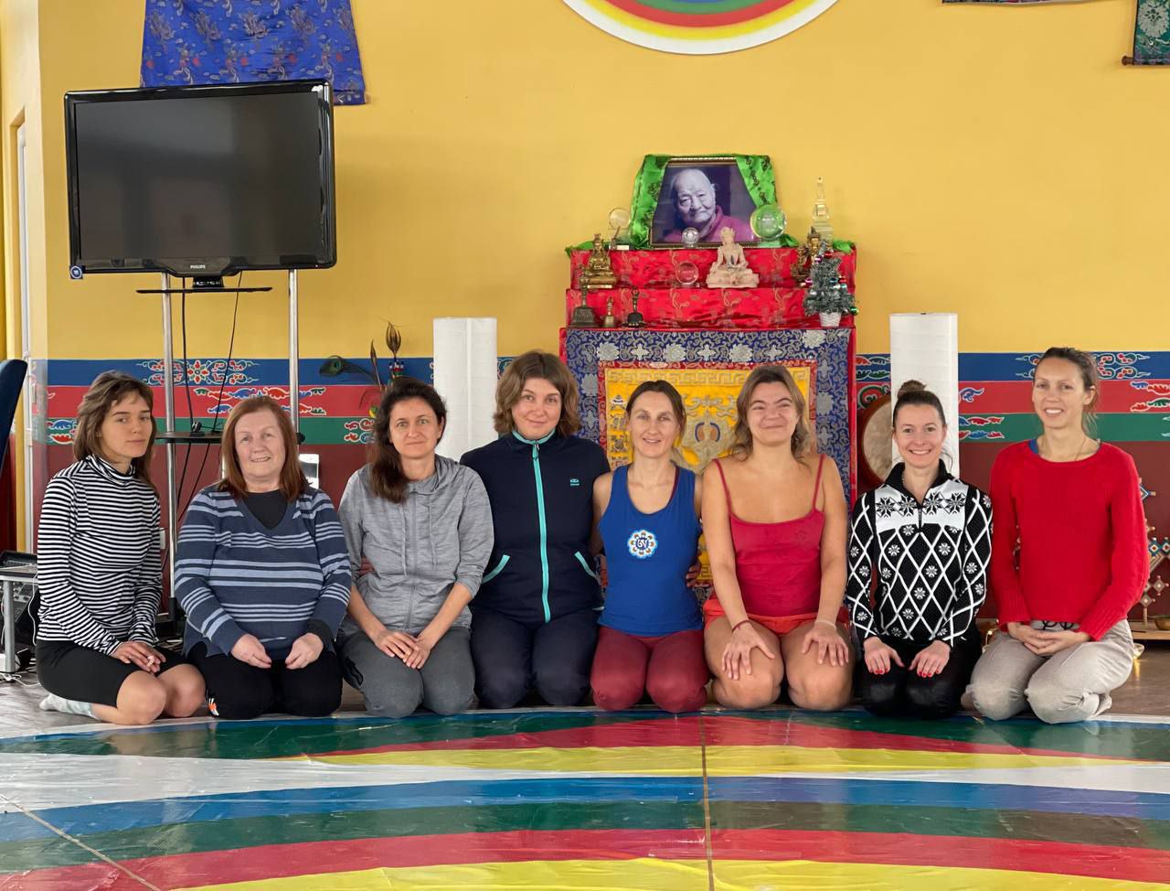 Ririto di Yantra Yoga a Kunsangar South