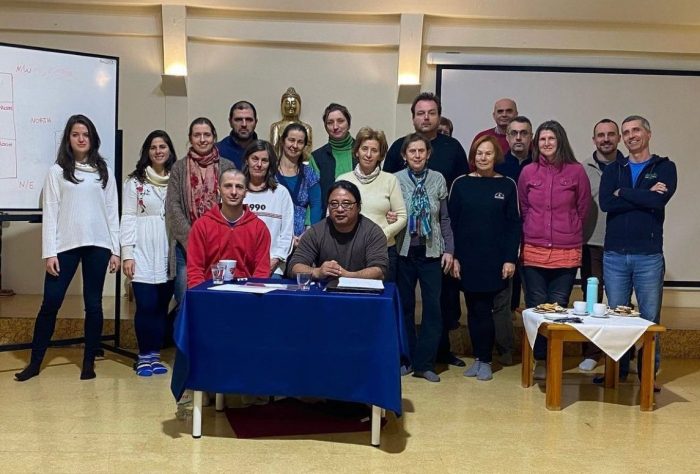 Corso Sa-chad con Migmar Tsering a Budapest