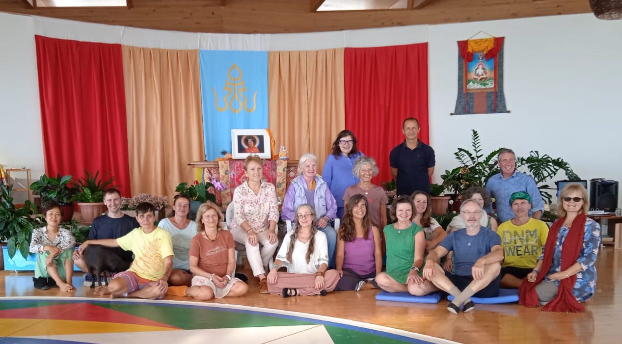 Deepening the Song of the Vajra Dance Course at Dzamling Gar