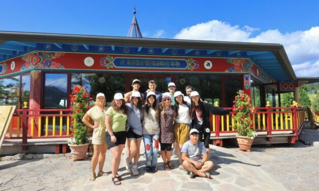 Pitture nel Gönpa di Merigar