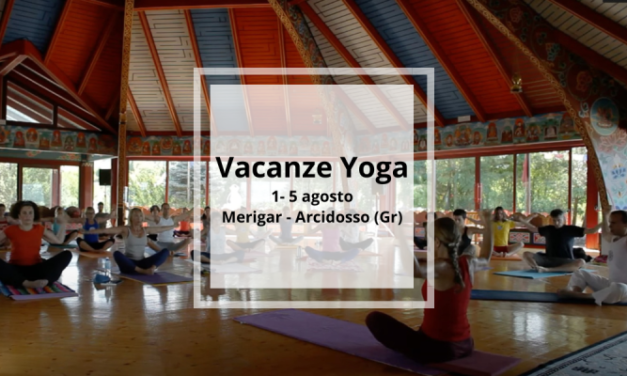 A Merigar ritornano le Vacanze Yoga
