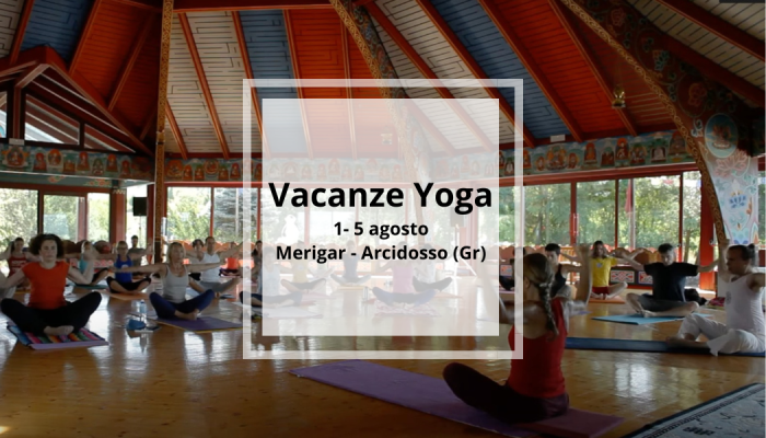 A Merigar ritornano le Vacanze Yoga