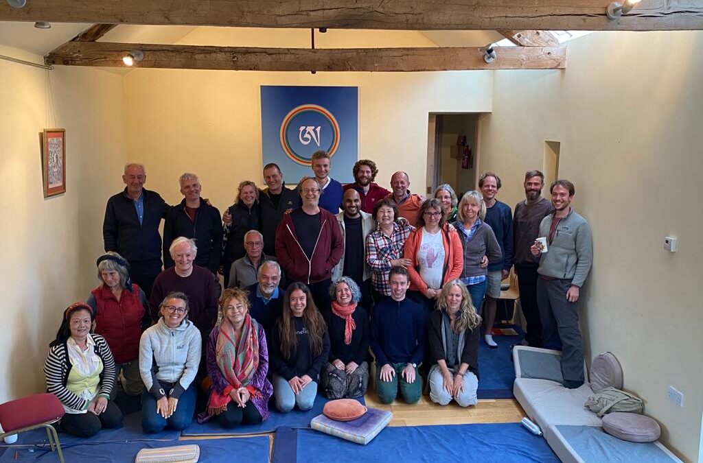Connecting View and Meditation –  Retreat at Kunselling, Wales