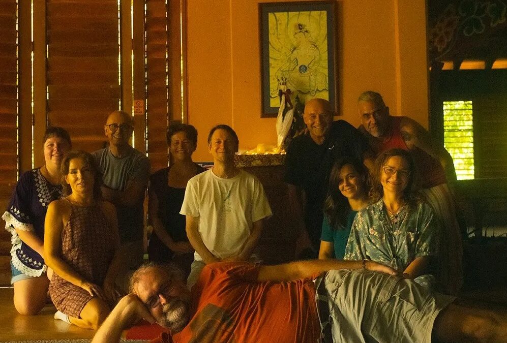 Santi Maha Sangha retreat with Grisha Mokhin at Tashigar Norte