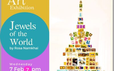Gioielli del mondo – Mostra d’arte di Rosa Namkhai a Dzamling Gar