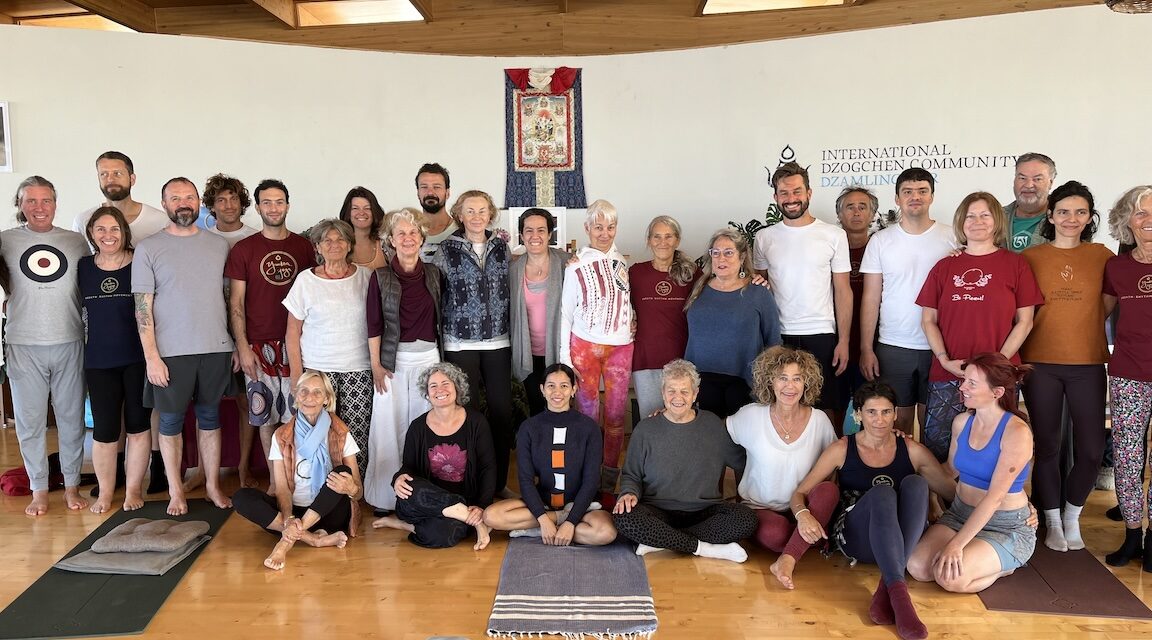 Pranayamas of Yantra Yoga with Laura Evangelisti at Dzamling Gar