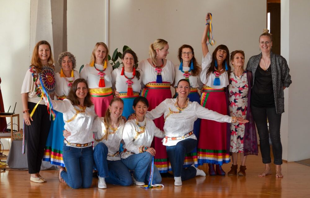 Diplomi di Yantra Yoga e Khaita a Dzamling Gar 20 aprile 2024