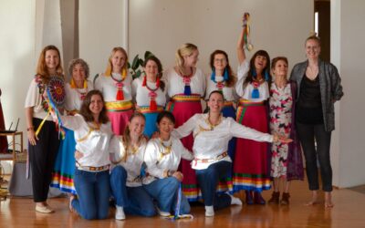 Diplomi di Yantra Yoga e Khaita a Dzamling Gar 20 aprile 2024