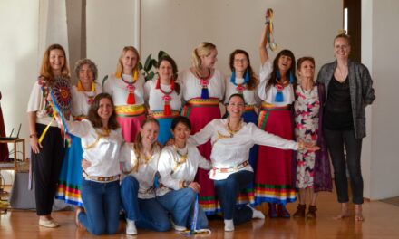 Diplomi di Yantra Yoga e Khaita a Dzamling Gar 20 aprile 2024