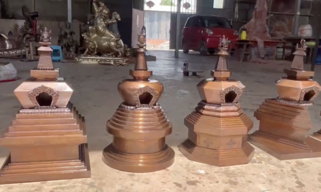 Aggiornamento sul progetto dello stupa di Changchub Dorje