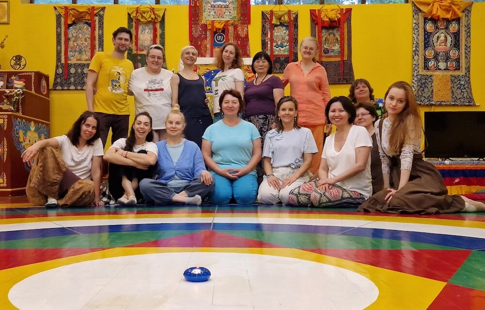 Dance of the Song of the Vajra at Kunsangar North, Russia