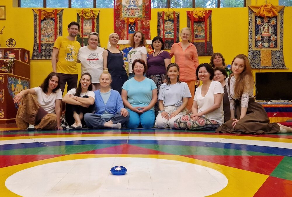 Dance of the Song of the Vajra at Kunsangar North, Russia