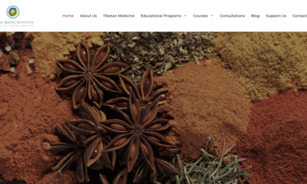 New Website for the School of Tibetan Medicine!