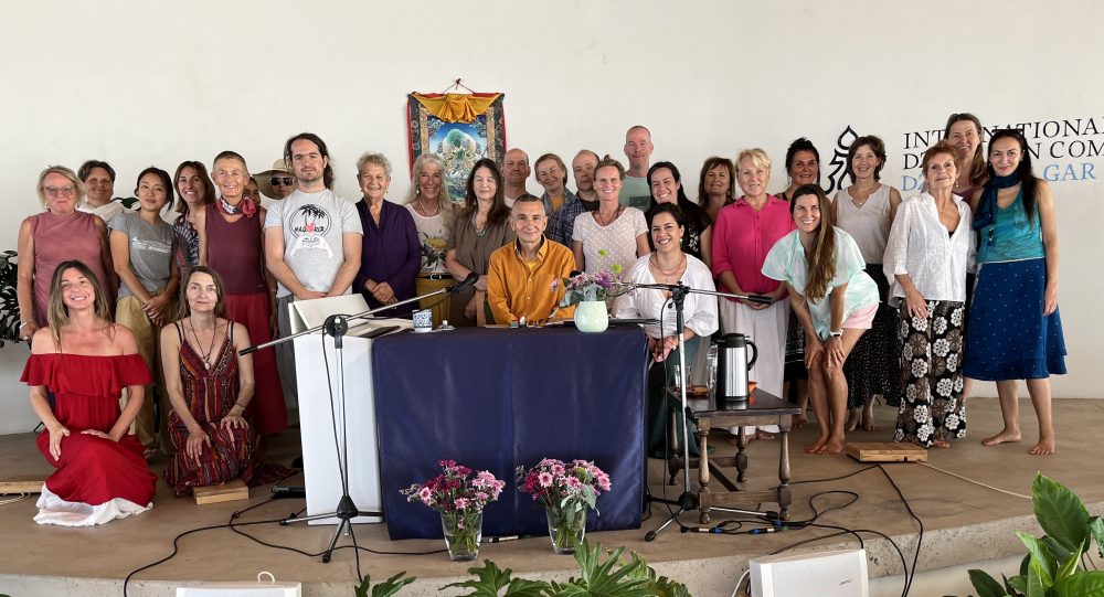 Umdze Training of Tara pratica con Adriano Clemente a Dzamling Gar