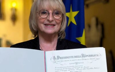 Nadia Gaggioli premiata come Grande Ufficiale dell’Ordine al Merito