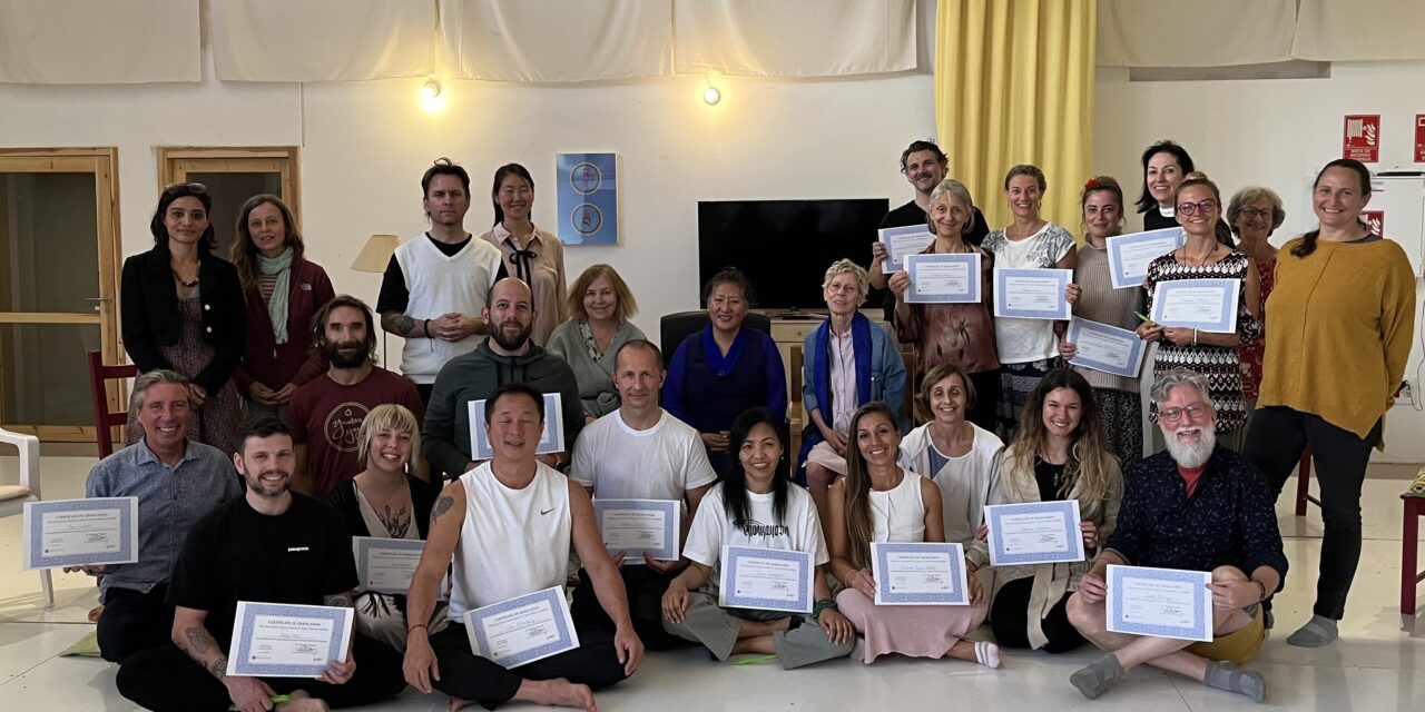 Kunye Massage and External Therapies 3rd-Level Educational Program at Dzamling Gar