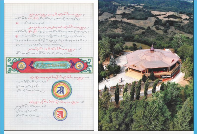 Restauro dei Dipinti dei Maestri nel Gönpa di Merigar