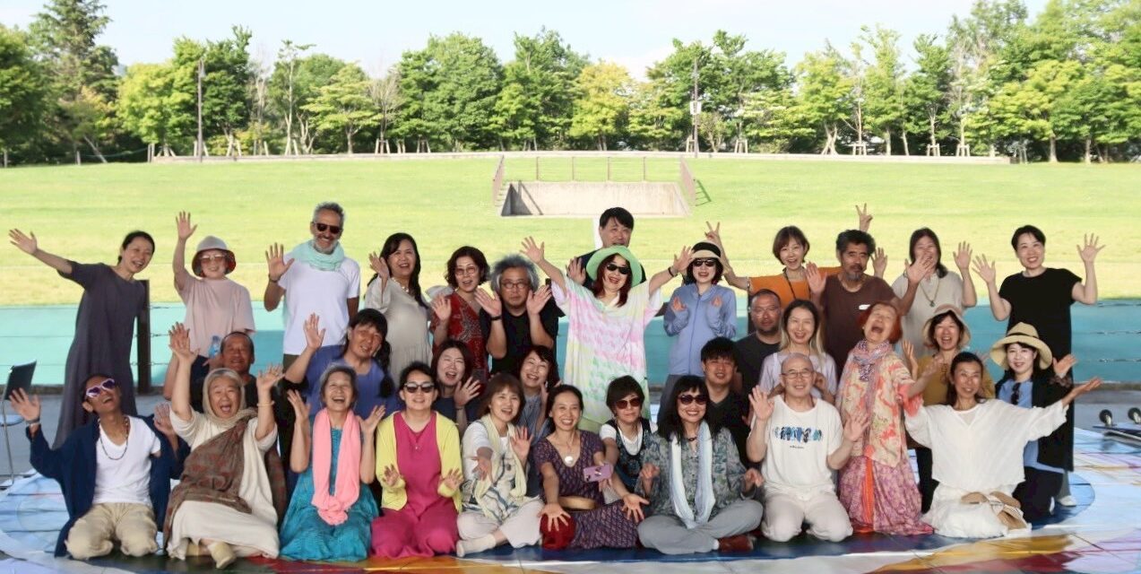 Turning the Wheels of Vajra Dance at Mt Fuji, Japan