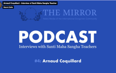 Podcast Interview with Santi Maha Sangha Teacher Arnaud Coquillard